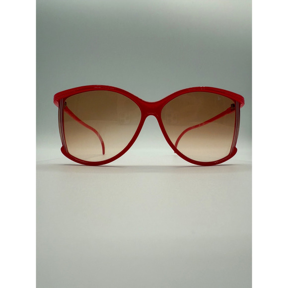 Vintage Pierre Cardin Red Oversized Sunglasses France PC 39 1970s main image 9